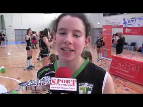 VOLLEY U16 - La capitano del US Torri dopo il titolo