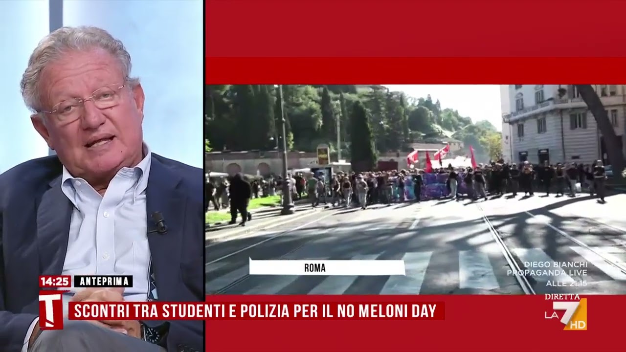 Studenti in piazza, Di Bella: “Violenza rafforza il governo”