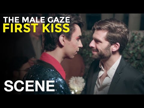 Thumbnail of the video: Gay Dating - The Male Gaze: First Kiss