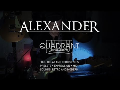 Alexander Pedals Quadrant Audio Mirror Delay Brand New. " Authorized Dealer" image 2