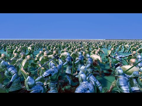 20 000 Bandits VS 18 000 GondorCaptains _ Ultimate Epic Battle Simulator 2 _ UEBS 2 _ UEBS 2022