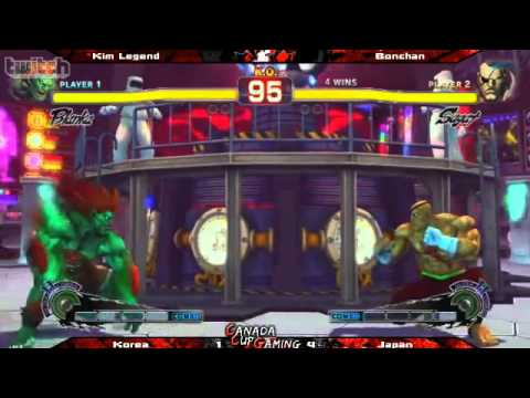 Grand Final - SSFIV:AE 2012: Team Korea vs. Japan  (p2/2) - Canada Cup 2012