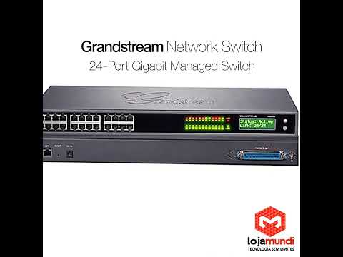 Video do produto Gateway VoIP Grandstream GXW4224 - 24 Portas FXS com Gigabit Ethernet e 4 Perfis SIP