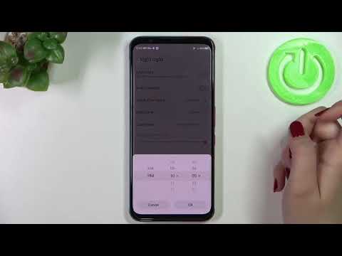How to Turn On and Configure the Night Light Mode on the NUBIA Red Magic 5S
