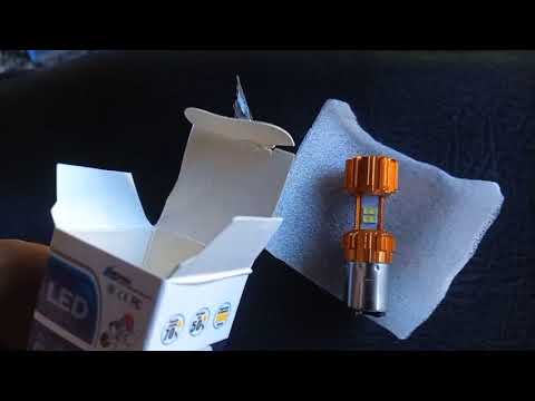 мопед Nordwing, светодиодная лампа в фару.