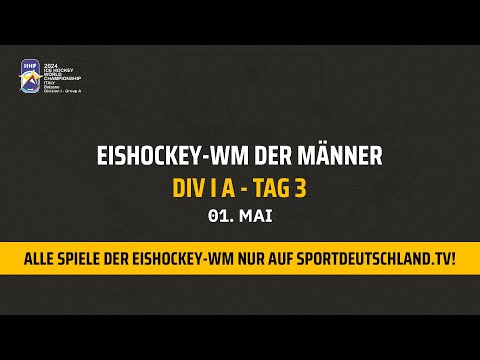 Eishockey-WM der Männer: Div I A - Tag 3 | SDTV Eishockey