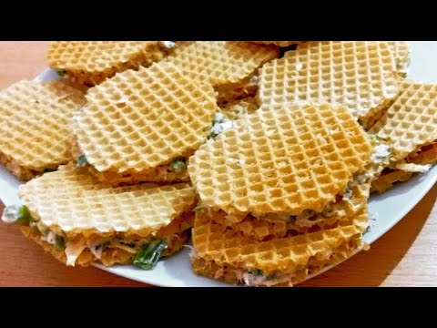 Минутная вкуснятина из вафель Все просто, быстро и вкусно