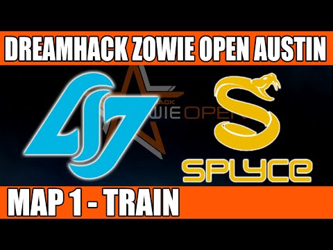 CLG vs Splyce | Map 1 (Train) DreamHack Zowie Open Austin (7th May 2016)