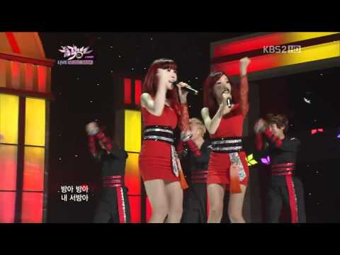 120127 Music Bank Wink - Stay At Shanghai(Feat.Chunji&L.Joe)
