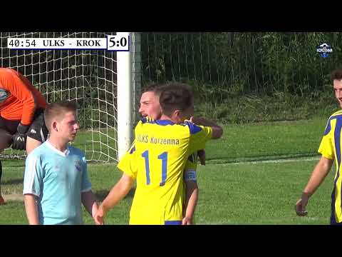 Baraż o MLJS: Skrót meczu ULKS Korzenna - Krokus Przyszowa 8:1 (5:1) 12.06.2019r.