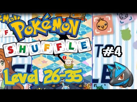 Pokemon Shuffle Mobile - Level 26-36 - Going For 'S' Part 4