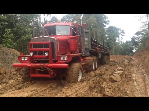 You won't believe what these trucks are capable of!!! Trucks Oshkosh, CAT, TATRA, MAN, M35A2, ZIL