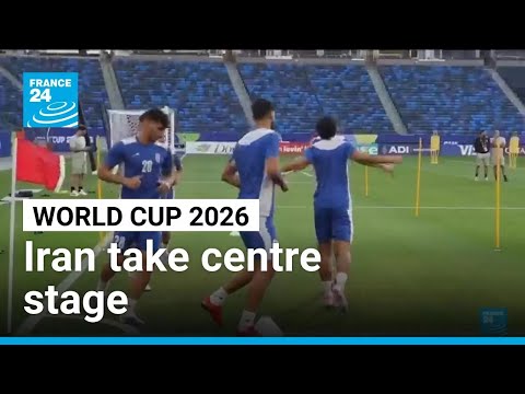 Iran take World Cup centre stage as they arrive in US