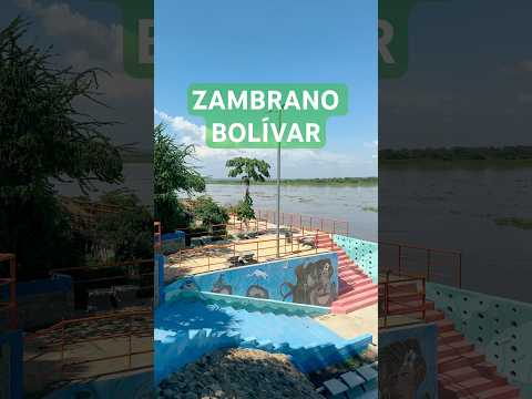 Así es el malecón en el encanto del peñón en Zambrano Bolívar