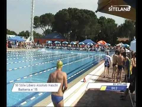Serie 15 dei 50 Stile Libero  Assoluti Maschi Master - 12 MEMORIAL ANDREA BETTIOL