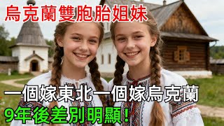 烏克蘭雙胞胎姐妹，一個嫁東北一個嫁烏克蘭，9年後差別明#情感#故事#奇聞#社會#倫理#男頻