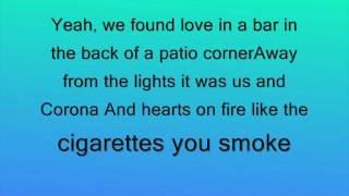 ryan hurd love in a bar lyrics