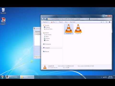 Convert Multiple FLV Files To MP3 Files Software