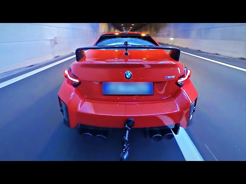 2024 BMW M2 G87 feat. M Performance Parts & OPF Delete TFL Italy Exhaust sounds | *Insta360 X3*