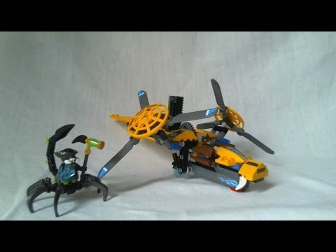 Vidéo LEGO Chima 70129 : L'hélicoptère de Lavertus