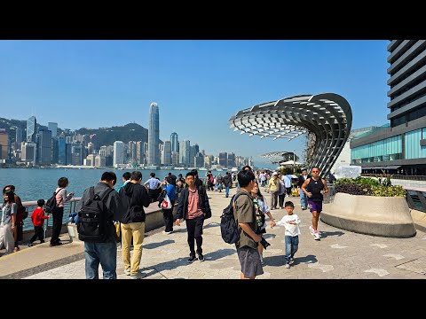 Avenue of Stars, Hong Kong 🇭🇰 4K Walking Tour