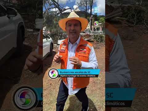 Bunkers nas escolas de Santa Catarina