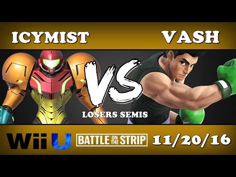 Icymist (Samus) vs. PowerUp | Vash (Little Mac) - Wii U Losers Semis - BOTS