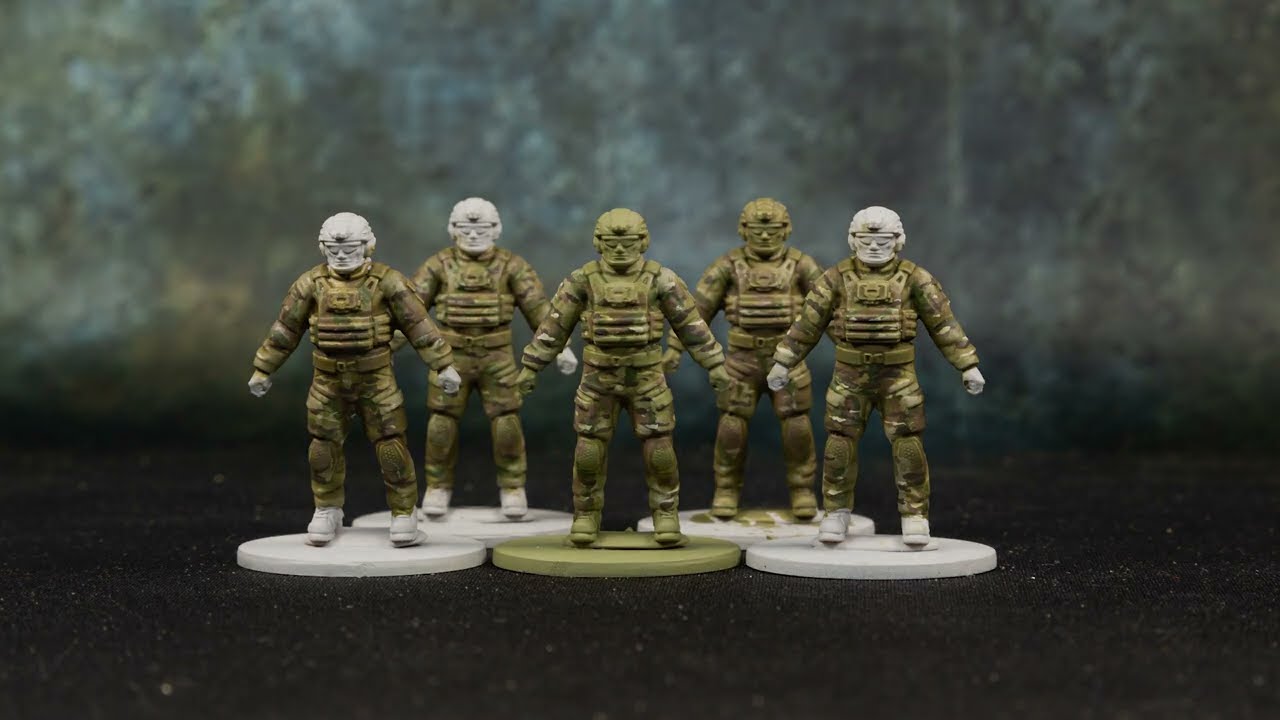 Malowanie figurek Spectre Operations – poradnik na YouTube