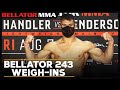 Weigh Ins | Bellator 243: Chandler vs. Henderson 2