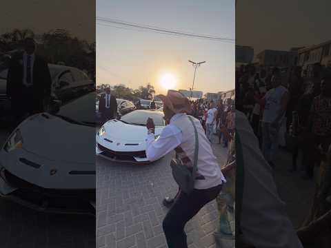 Omo seee cars wey pull up for zlatan wedding ❤️🙌🏻🔥😭😱 #fypviral