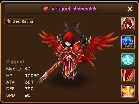 Summoners War - RTA road conqueror with Velajuel