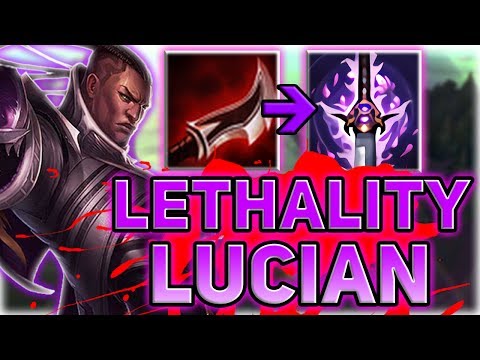 FULL LETHALITY LUCIAN ADC!! WHY CAN I ONE SHOT PEOPLE SO EARLY?! - Patch 7.14