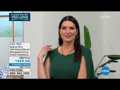 HSN | Soave Oro Italian Gold Jewelry 01.05.2021 - 02 PM