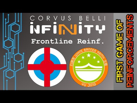 Fast Panda Gaming: 1st Infinity battle report with Reinforcements Frontline White Banner v Ariadna