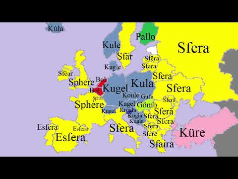 Geometric Solids | European Languages Comparison