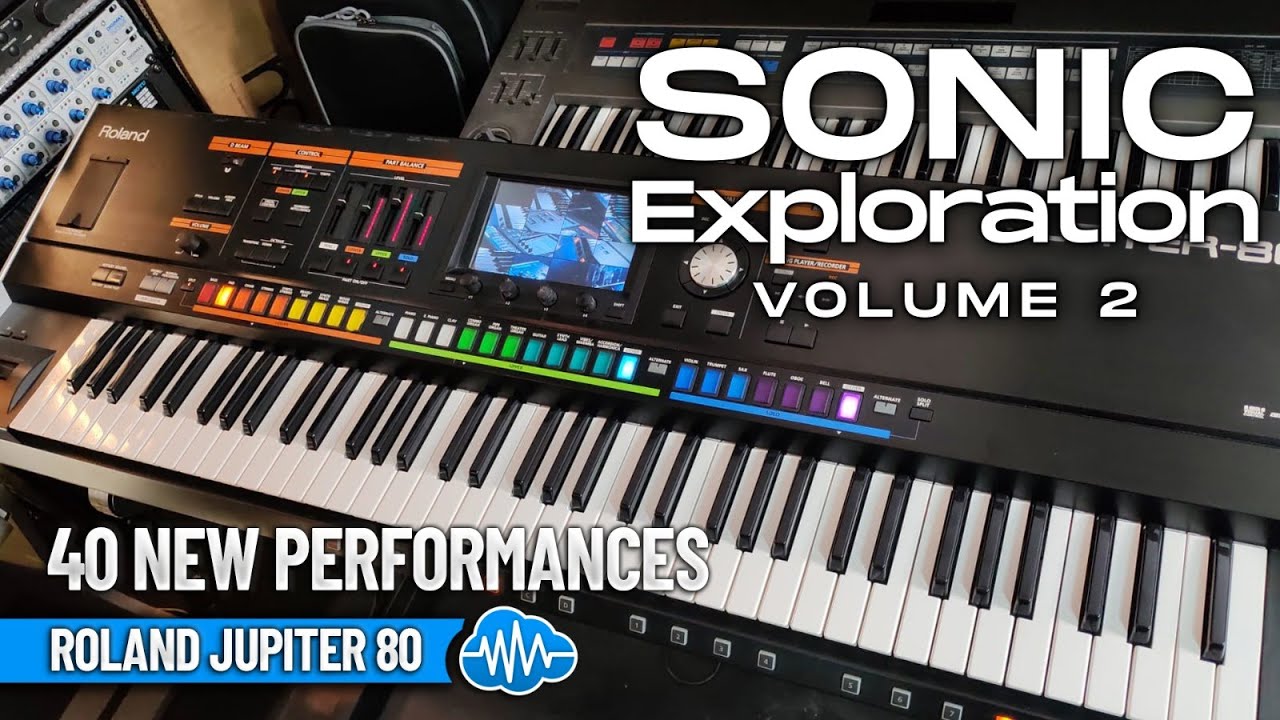 KLL017 - ( Bundle ) - Sonic Exploration V1 + V2 - Jupiter 80 - Video Preview 2