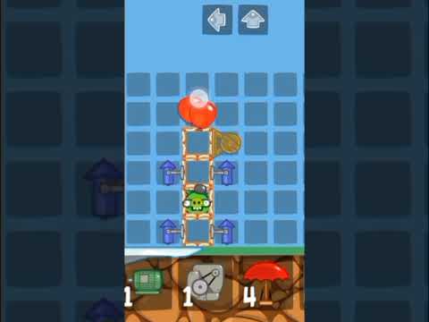 How to make a rocket in bad piggies. #shorts  #badpiggies