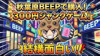 秋葉原BEEPで300円！ジャンクゲームを買って遊んだら意外と面白かった！あんまん出たくない！