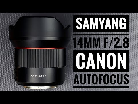 Samyang 14mm F2.8 Autofocus Lens for Canon EF