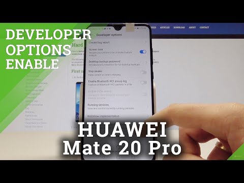 How to Restore Developer Options in HUAWEI Mate 20 - Reset Developer Settings