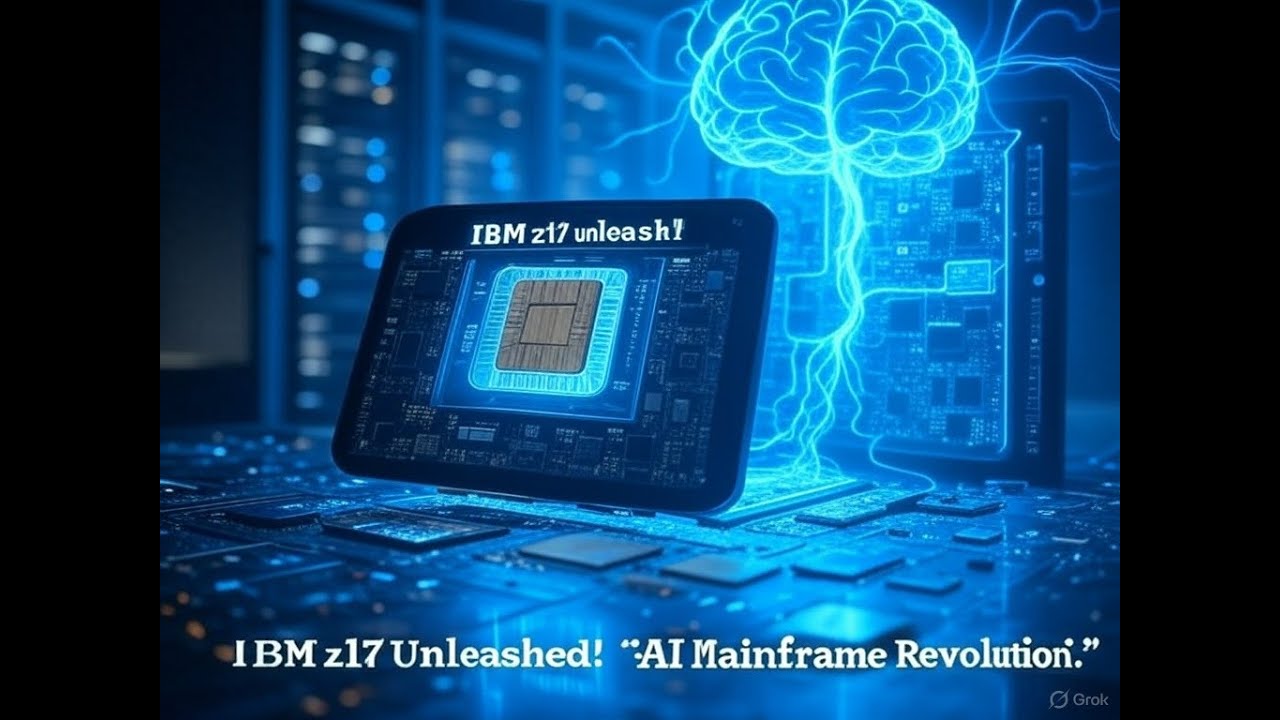 Unveiling the IBM z17: AI-Powered Mainframe Marvel!