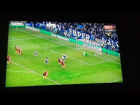 Gol de Alex Telles - Porto 3-1 Roma