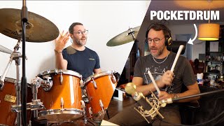 Video thumbnail for PocketDrum vs Real Drums - Review by drummer Mattias Holmgren by Mattias Holmgren