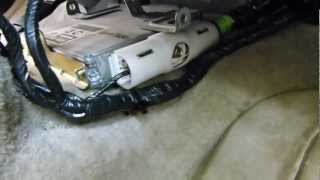 2001 Nissan Altima how-to remove and replace ECM Electronic Control Module