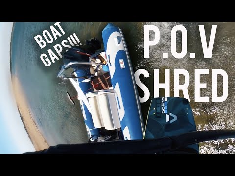 POV KITEBOARDING RAW Shred!! Boat Gaps - Court In The Act Ep. 131