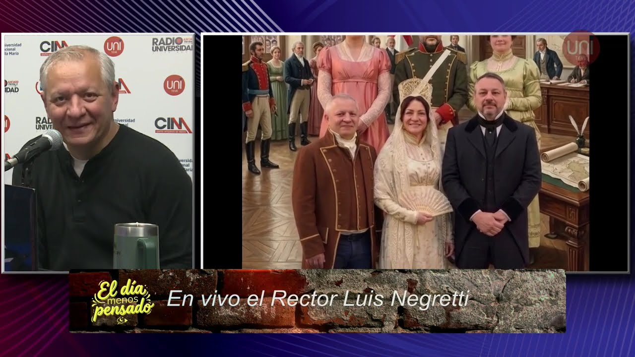 Uniteve Noticias | En la previa del 25 de Mayo, nos visita Luis Negretti