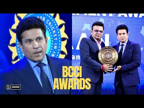 Sachin Tendulkar’s Legendary Speech at BCCI Awards – A Must-Watch for Every Cricket Fan! 🏏