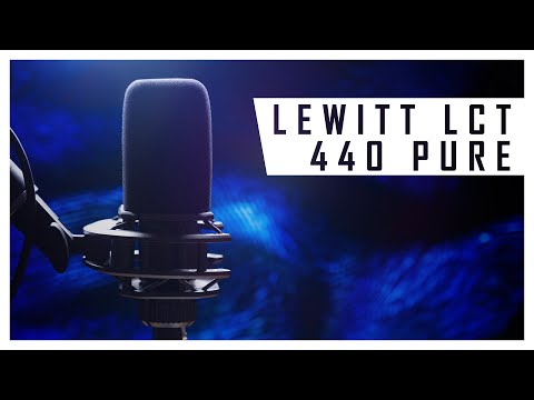 LEWITT LCT 440 PURE Microphone - Voice Over & Podcast Perspective