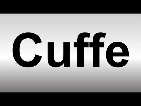 How to Pronounce Cuffe