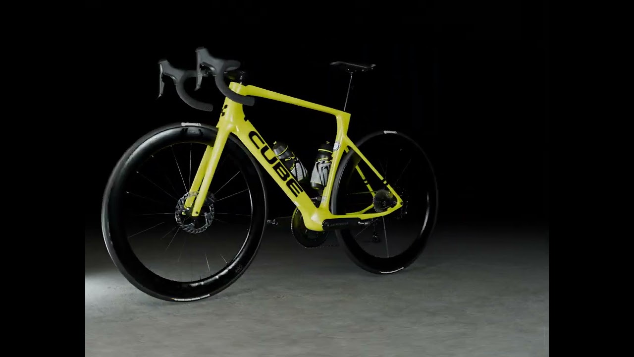 Cube Agree C62 Race Flashlimenblack 2025 roadbike 3D Model